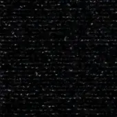 Black fabric sample with horizontal grain, granular texture, and woven construction; text reads "swan > fabric (g) > g 459".